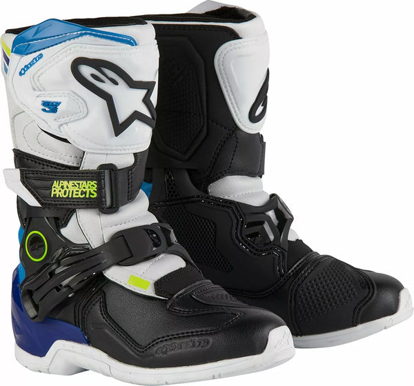Alpinestars (MX) Boot T3S Kids WT/BK/B 10 2014524-2179-10