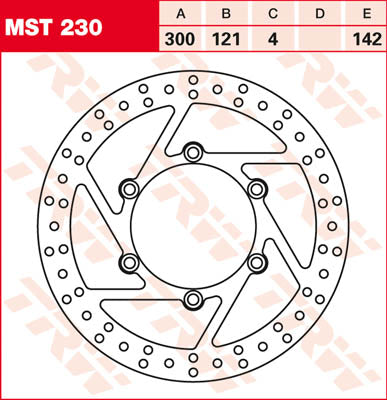 Trw Rotor TRW MST230 MST230