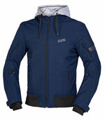 Ixs softshell mc giacca così moto blu