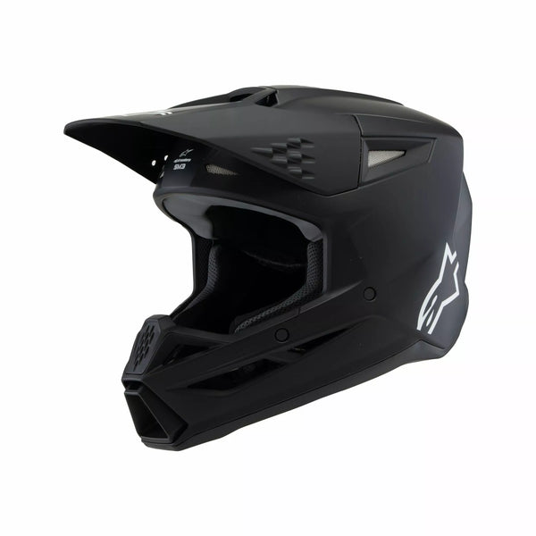 ALPINESTARS (MX) Casco YTH SM3 SOLID NERO YM 8302425-110-SYM