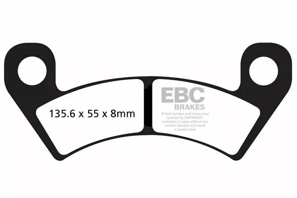 EBC Brake Pad Pad Sint R Series FA610R