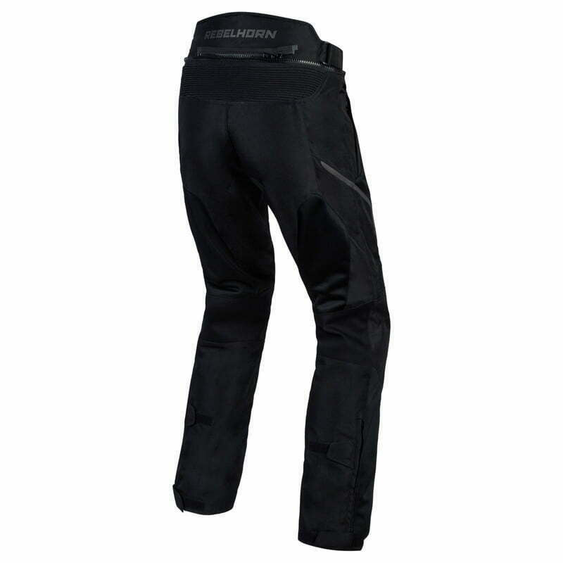 Flusso di pantaloni MC di Rebelhorn Textile Black