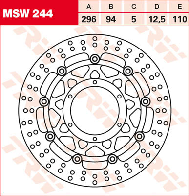 TRW Rotor TRW MSW244 MSW244