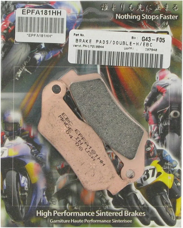 EBC Brake Pad Epfa il suo ext Pro EPFA181HH