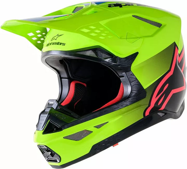Alpinestars Cross MC Helmet SupETech M10 Unite Flu /Black