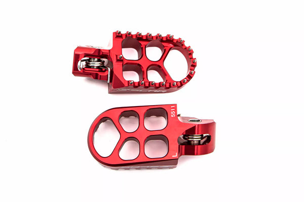 Cicatrice footpegs evo gas gas rosso s5511