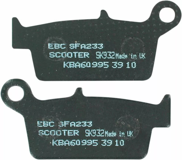 Brake pad freno EBC SFA Org Scooter SFA233