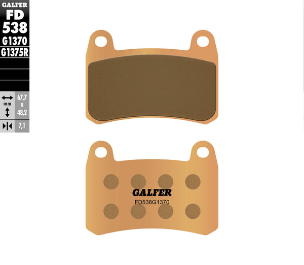 Galfer Brake Pad Pad Sinterato FD538G1370