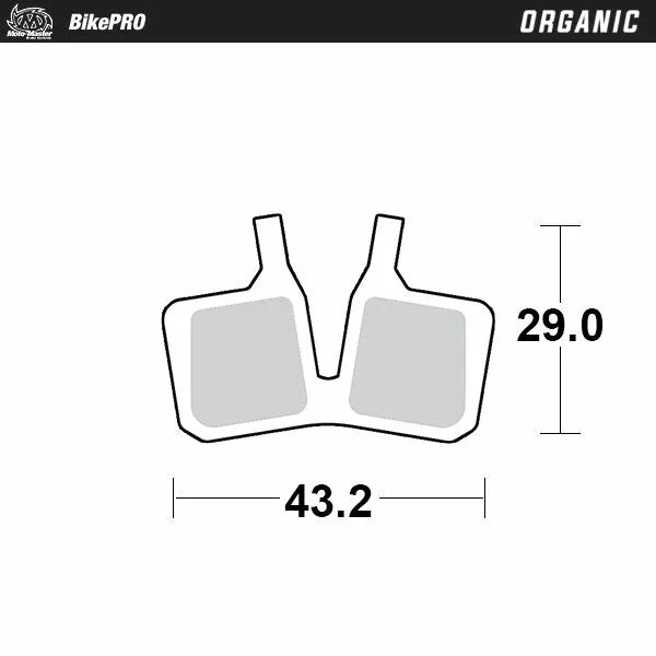 MOTO-MASTER BRAKE PASS ORGANIC 732141