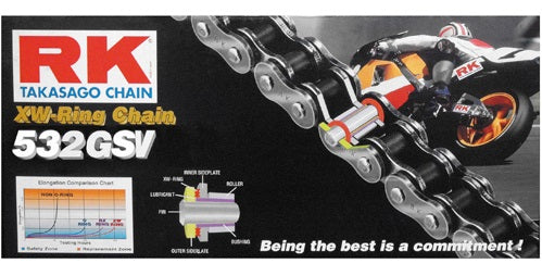 RK Chain RK532GSV 120R 532GSV-120-CLF