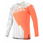 Alpinestars Techstar Factory Metatore Metellino bianco/arancione fluo/oro