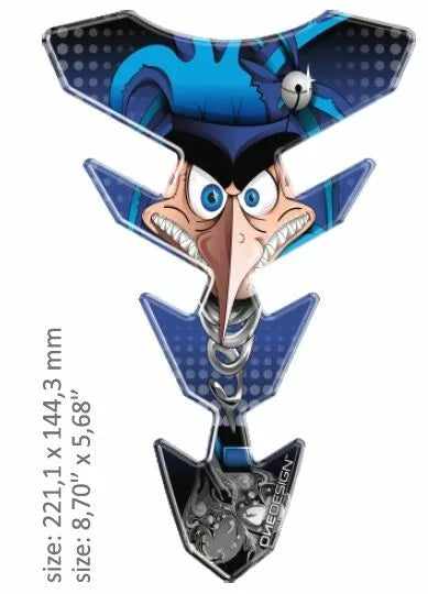 ONEdesign Tank Pad Face Slim Blue CGEXS71BP