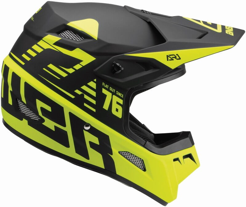 Risposta Cross MC Helmet AR1 Bold Black /FLU