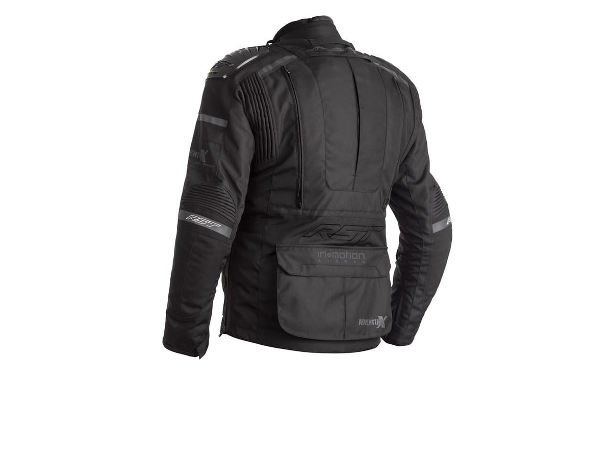 RST Airbag Textile MC Jacket Adventure-X Black