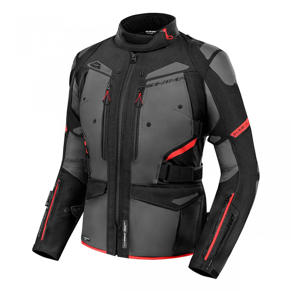 Shima lady textile mc jacket dune black /gray