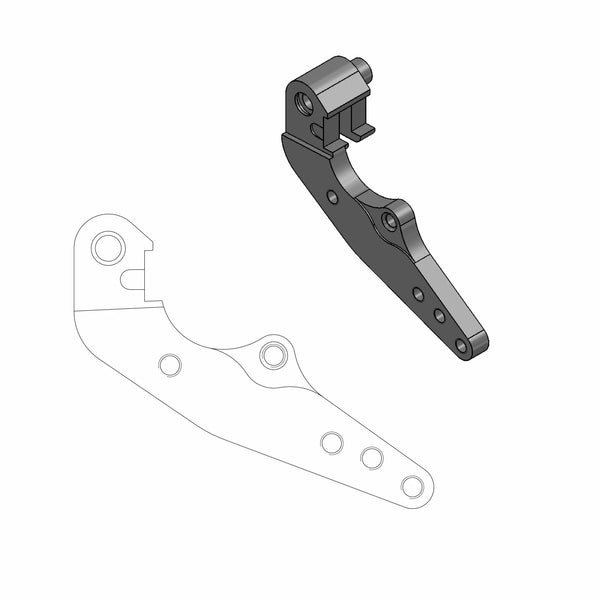 Adattatore per pinza per freno per moto-master 211057