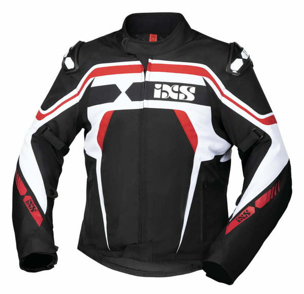 IXS Textile MC Jacket RS-700 PC Black /Red /White