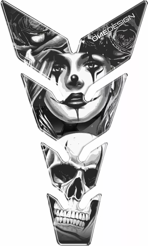 Pad del carro armato Onedesign Max donna con cranio 13p