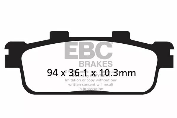 Brake pad EBC HH Sint Scooter SFA427HH