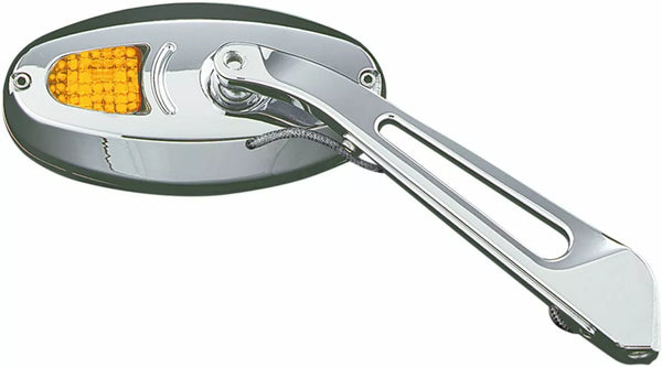 Kuryakyn T/Sgnlmirror Flat Ice Cure1431