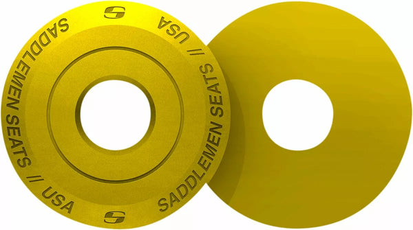 SEDDLEMEN Seat Fender Washer Yellow 14707YW