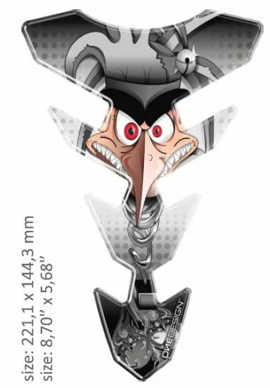 Onedesign Tank Pad Face Grey Silver Grey CGEXS71WP