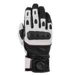 Knox MC-Gloks Orsa Leather Mk3 Black/White