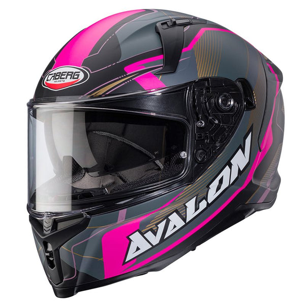 Casco Caberg Avalon x ottico Matt nero/grigio/rosa