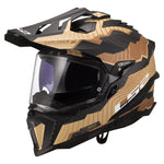 Helmet ls2 mx701 explorer carbon trick brown/sand