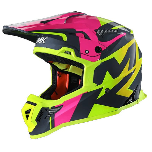Casco SMK Allterra XPower Yellow/Pink