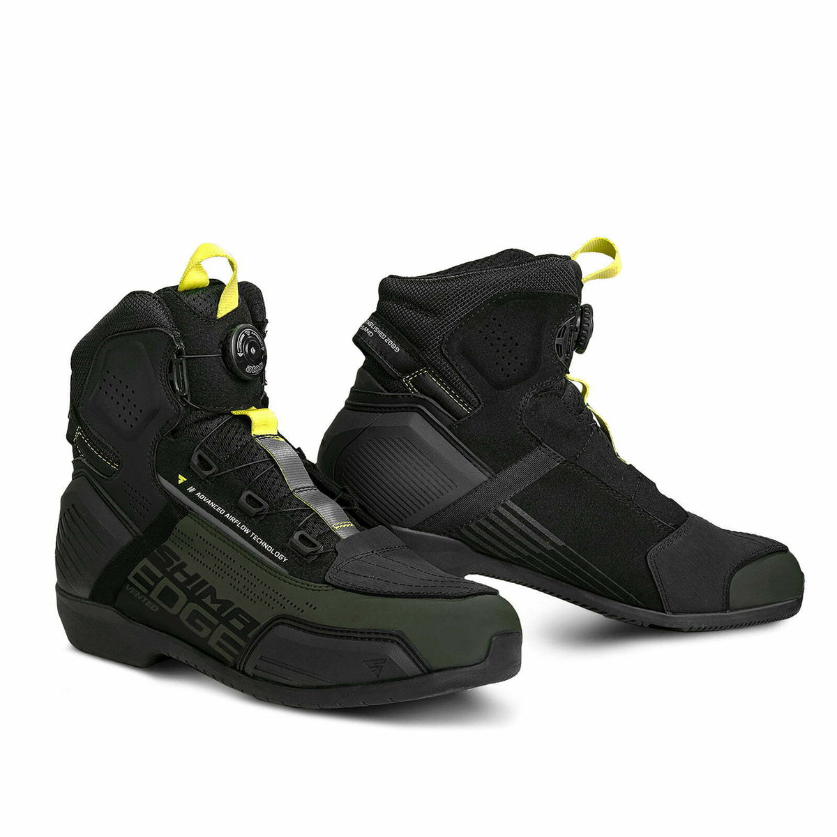 Shima mc-shoes edge vent nero /verde