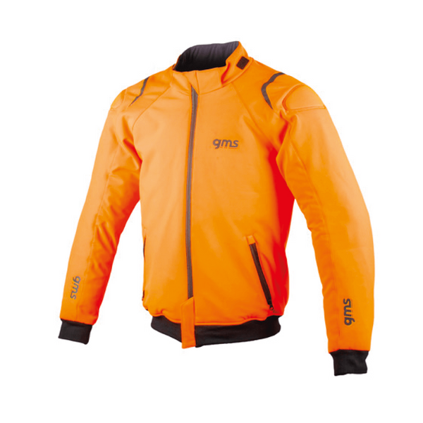 GMS Softshell Motorcycle Jacket Falcon Flu Orange 