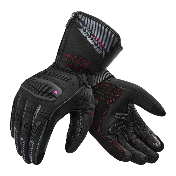 Shima ladies mc-gloves inverno black