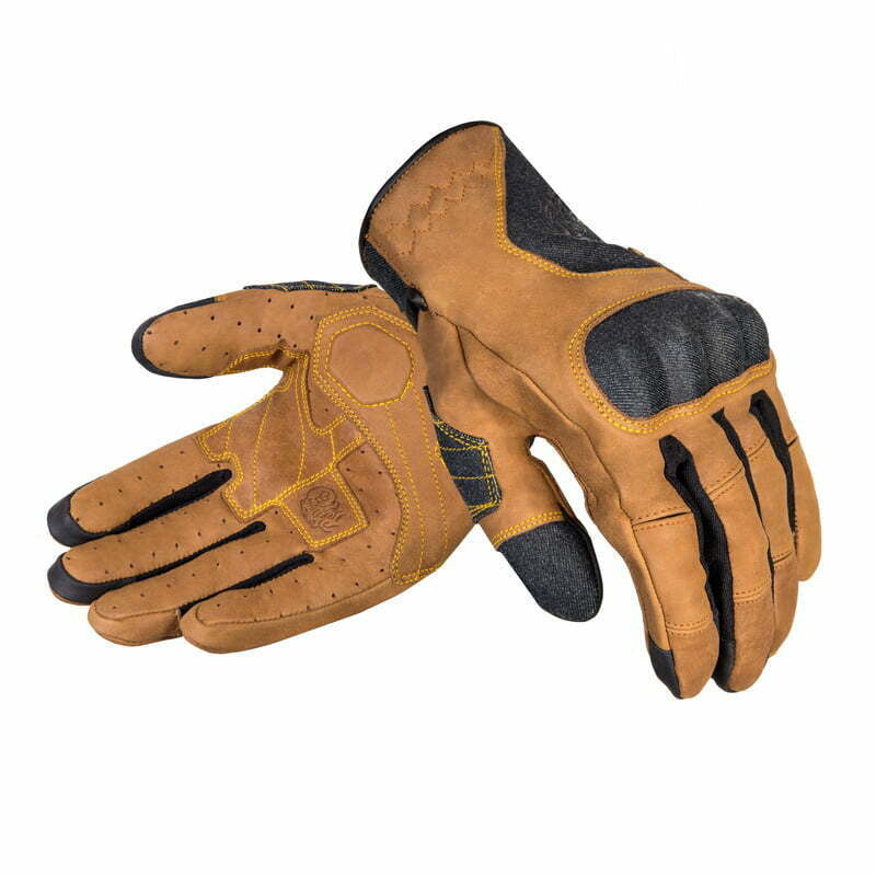 Broger MC Gloves Florida Cognac