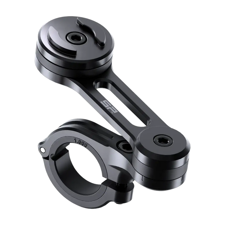 SP Connect Moto Mount Pro i svart aluminium, robust smartphonehållare för motorcyklar. Köp Sp-Connect Moto Mount Pro med snabb leverans idag!