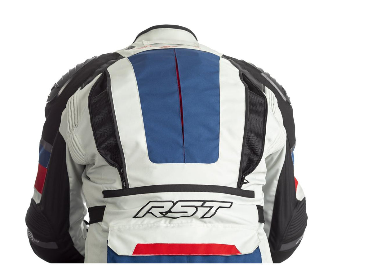 RST Airbag Textile MC Jacket Adventure-X Blue /Red