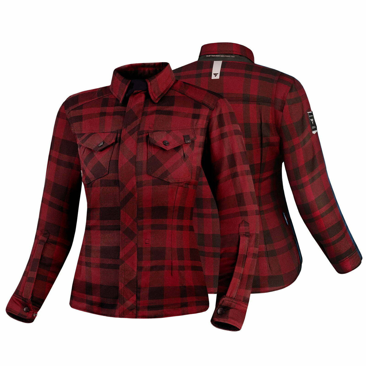 Shima lady Kevlar MC shirt Renegade 2.0 Red