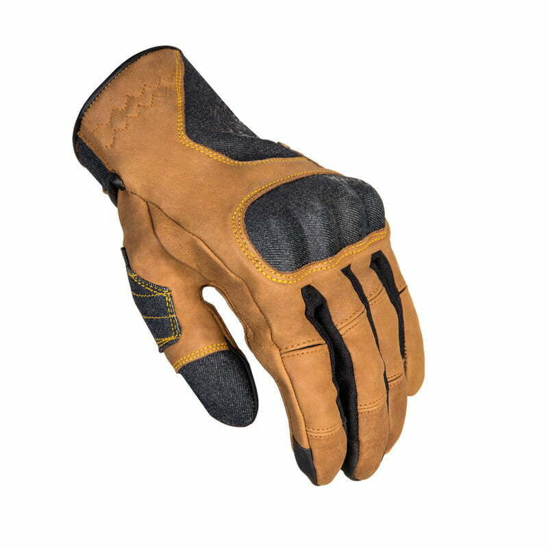 Broger MC Gloves Florida Cognac