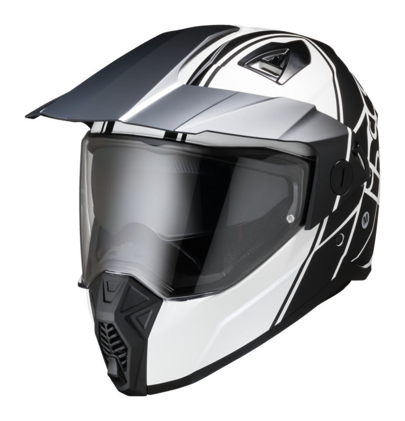 Ixs Adventure MC Helmet 208 2.0 Black /White