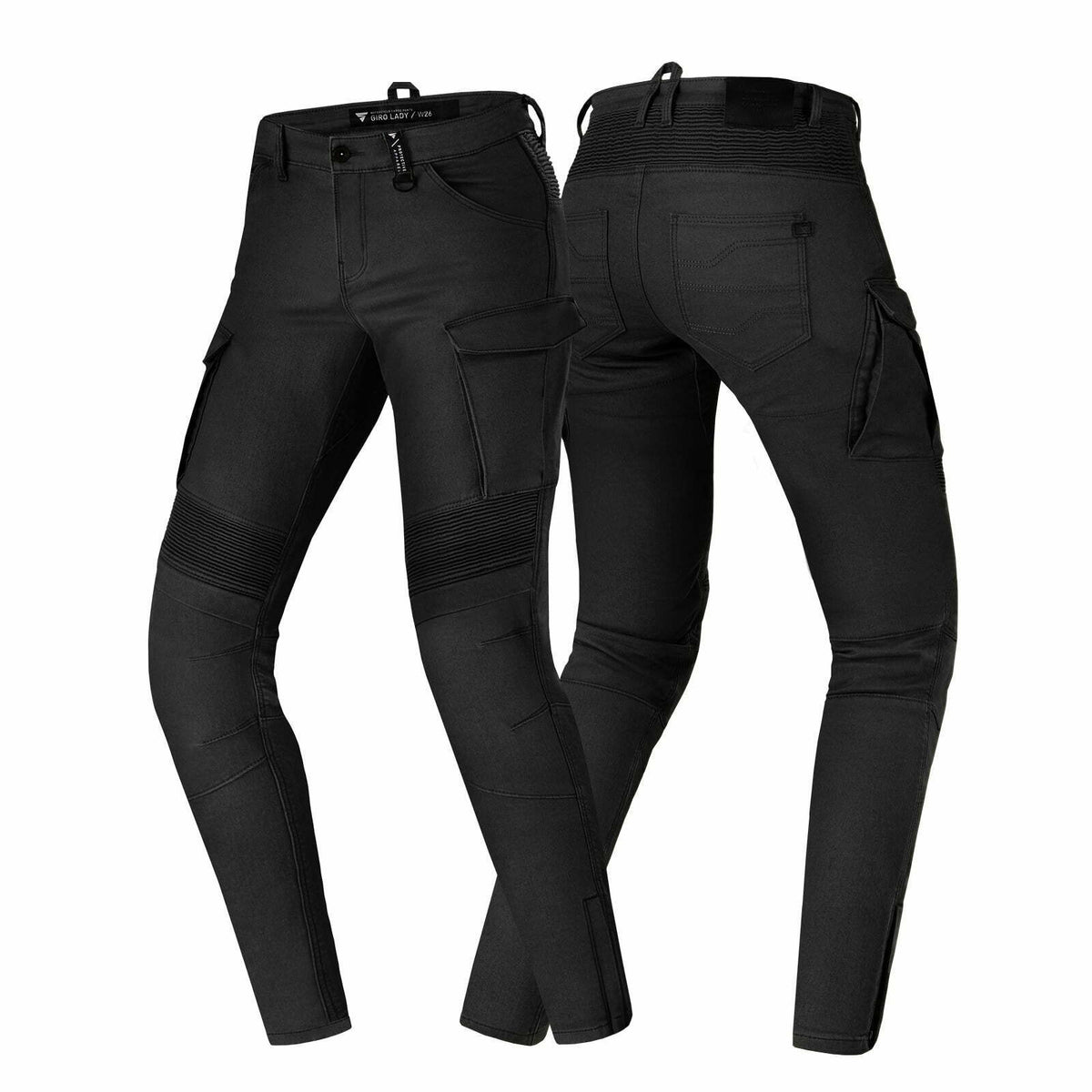 Shima Lady Kevlar Mc-Jeans Giro 3.0 Black