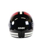 Casco MC SMK integrale retro ranko beggie /rosso