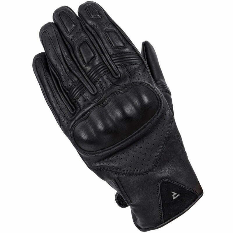 Rebelhorn MC-Gloves Thug II perforated black