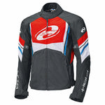 Testo tessile MC-Jacket Baxley Top Black /Red