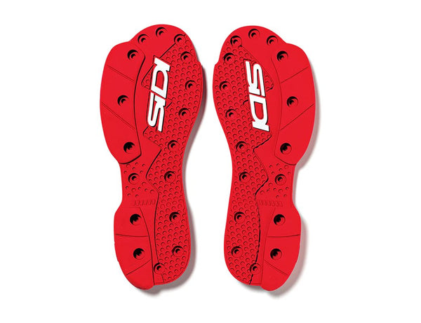 Sidi spare part 46 sms supermoto soles red/white