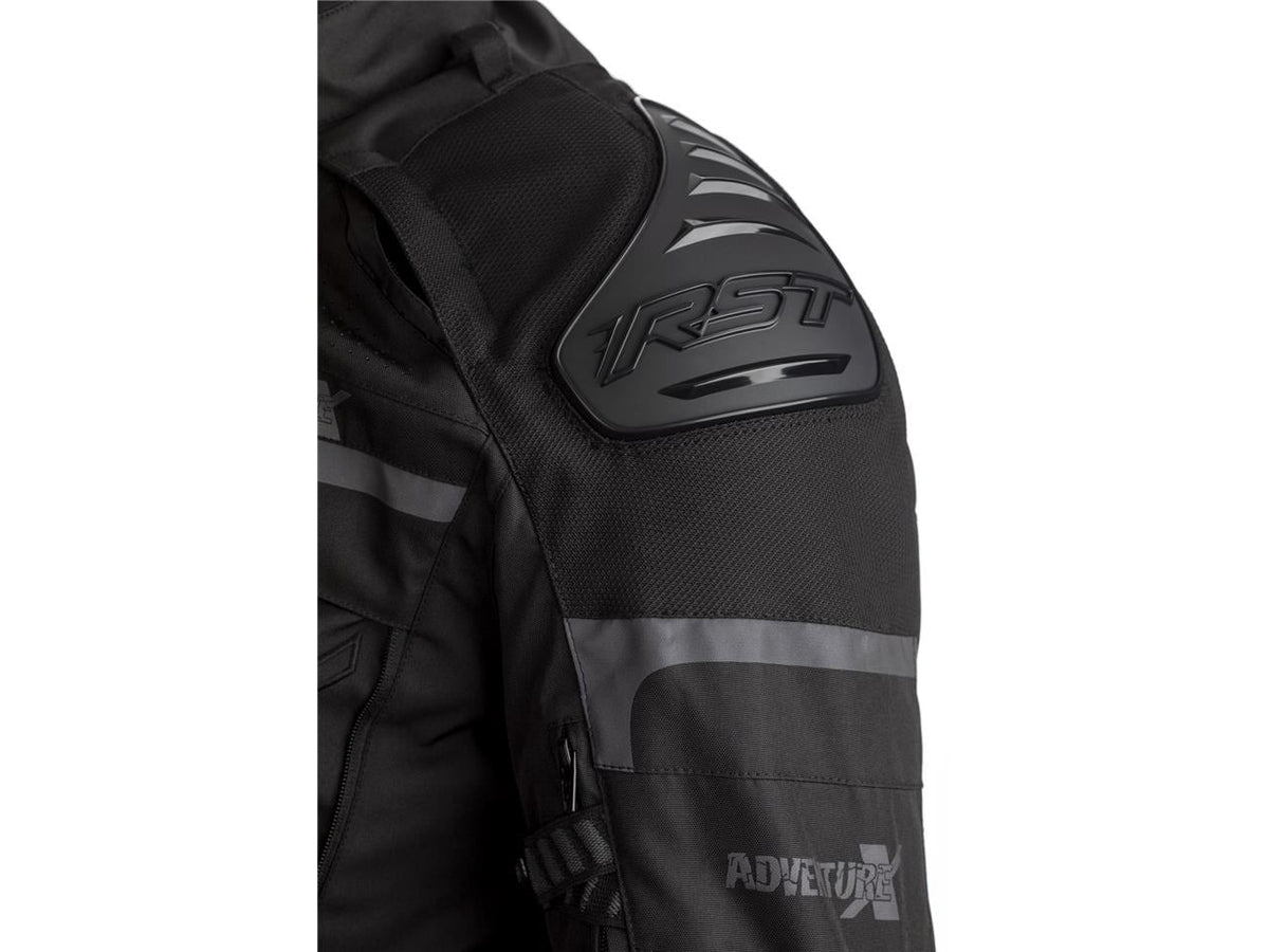 RST Airbag Textile MC Jacket Adventure-X Black