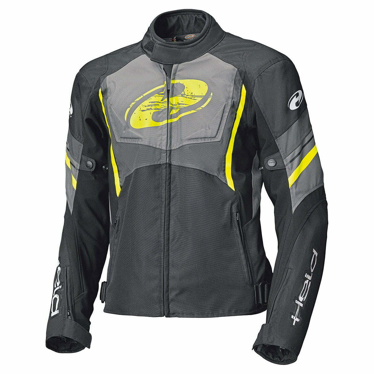 Testo tessile MC-Jacket Baxley Top Black /Flue