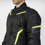 Ozone textile mc-jacket tour III black /flu