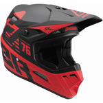 Rispondi al casco cross Child AR1 BOLD NERO /ROSSO