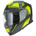 ROCC 341 Helmet MC integrale nero /influenza