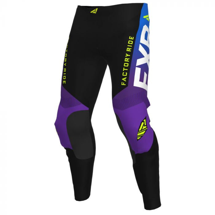 Pantaloni trasversali di elio mx fxr 20 nero /viola /blu dissolvenza